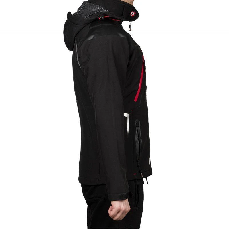Geographical Norway Techno Softshell striukė M WU1060H/GN-Juodas