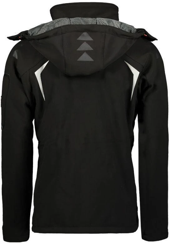 Geographical Norway Techno Softshell striukė M WU1060H/GN-Juodas