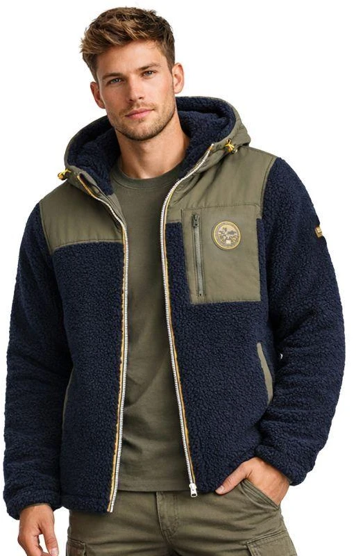 Geographical Norway Terpa Navy Db vyriškas džemperis 047-1 tamsiai mėlynas (WZ8006H/GN-Navy)