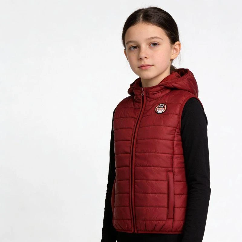 Geographical Norway Vatika Hood EO 233 Jr liemenė WW2008E/GNO-Burgundy