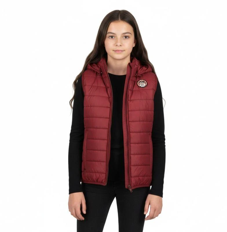 Geographical Norway Vatika Hood EO 233 Jr liemenė WW2008E/GNO-Burgundy