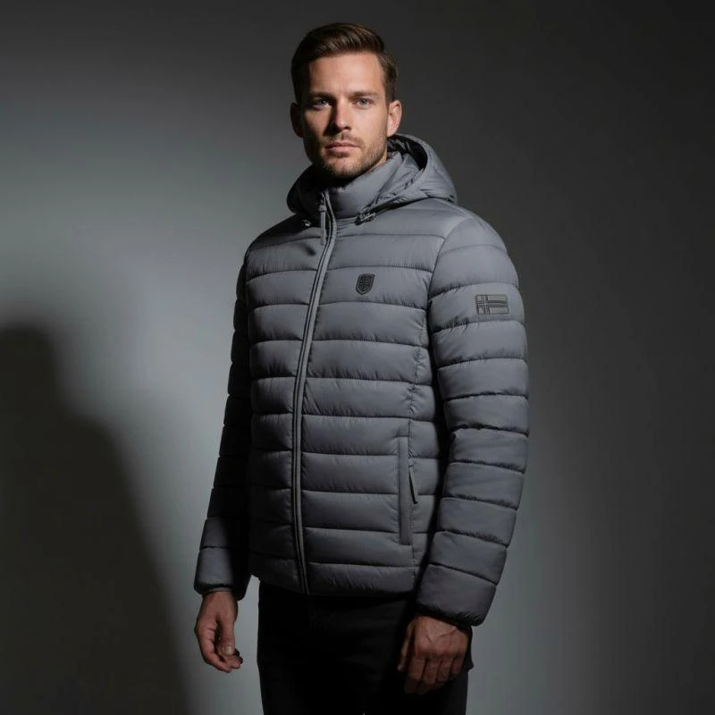 Geographical Norway vyriška striukė AMIGOTAL HOOD DB DGREY MEN 233 Tamsiai pilka (WZ5179H/GN-GRIS FONCÉ)