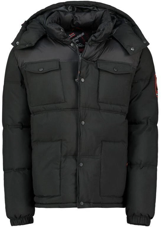 Geographical Norway vyriška striukė BAREDA DB Juodas MEN 096 Juodas (WY3882H/GN-NOIR)