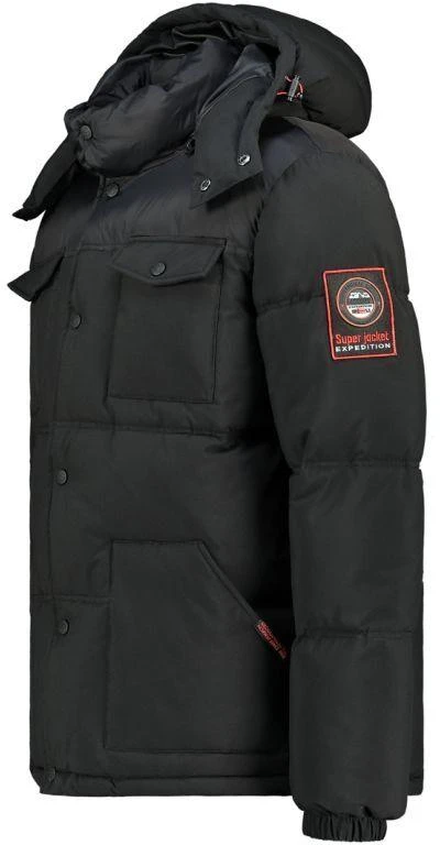Geographical Norway vyriška striukė BAREDA DB Juodas MEN 096 Juodas (WY3882H/GN-NOIR)