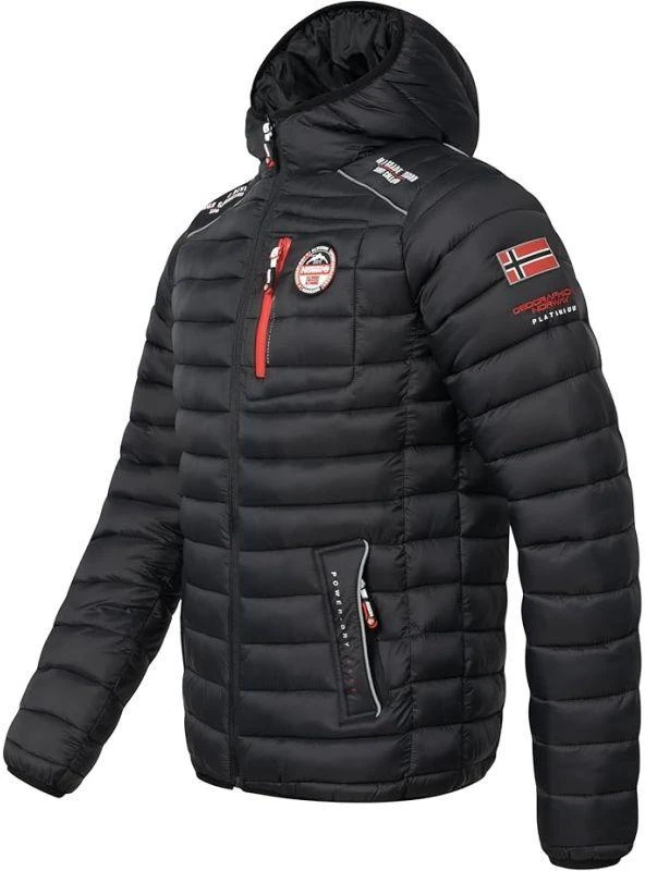 Geographical Norway vyriška striukė BRICK Juodas GTX MEN 068 Juodas (WY6357H/GN-NOIR)