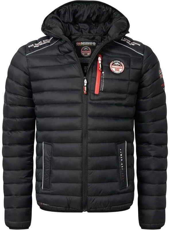 Geographical Norway vyriška striukė BRICK Juodas GTX MEN 068 Juodas (WY6357H/GN-NOIR)