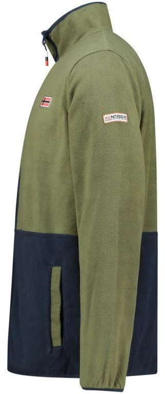 Geographical Norway vyriškas flisinis džemperis Touki Fz Kaki Db Men 233 chaki (WZ6702H/GN-Kaki)