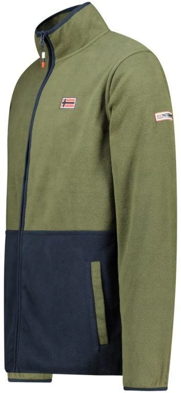 Geographical Norway vyriškas flisinis džemperis Touki Fz Kaki Db Men 233 chaki (WZ6702H/GN-Kaki)