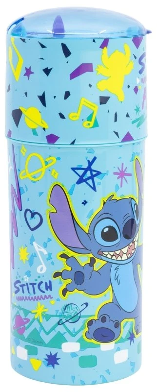 Stor „Disney Stitch“ – „Ecozen“ 350 ml buteliukas su snapeliu iš „Stitch & Angel“ kolekcijos
