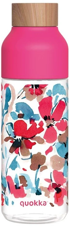Quokka Ice - Ecozen Vanduo Bottle 720 ml (Raudona Flowers)