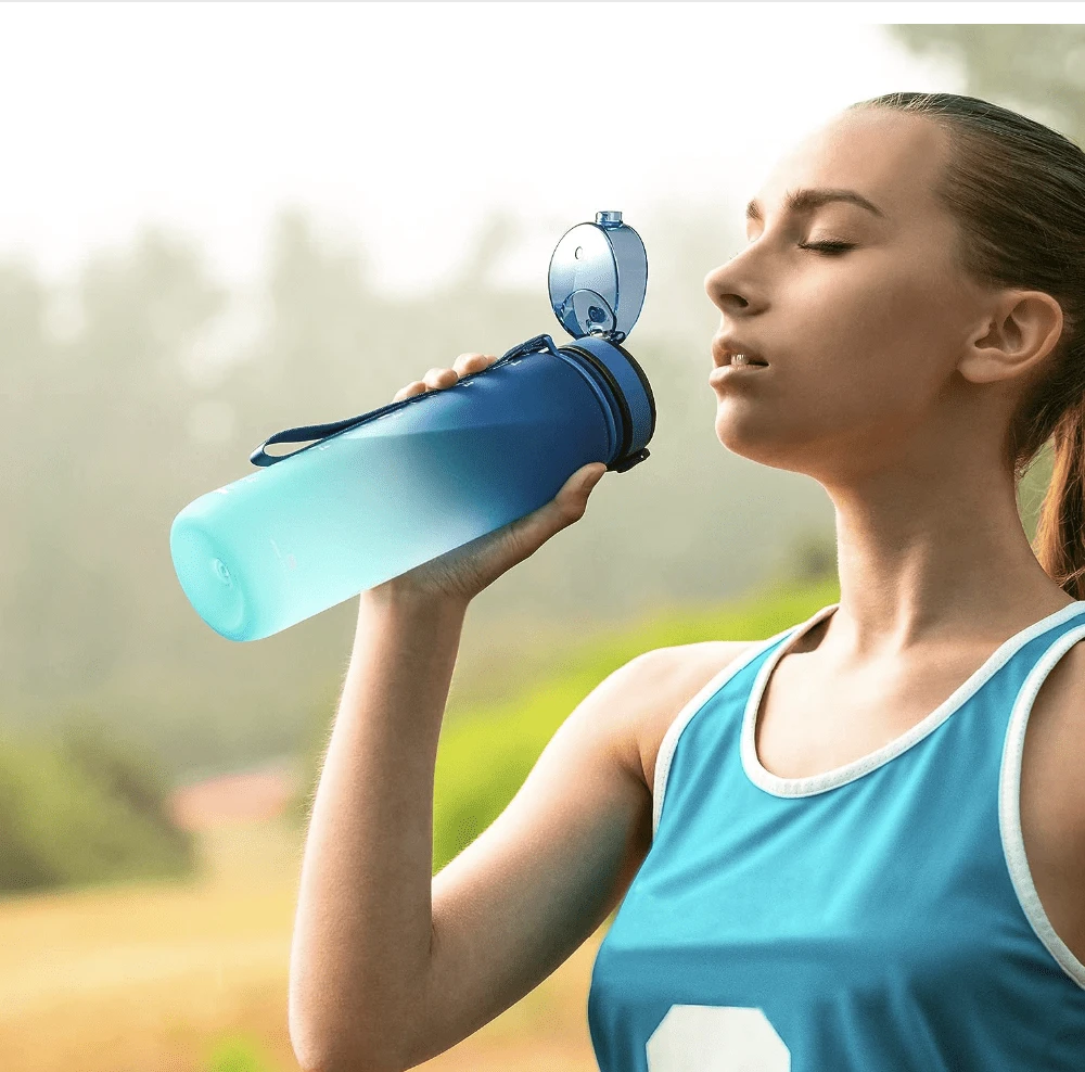 Gertuvė UZSPACE TRITAN 500 ml, plastikas be BPA - 3026-Juodas