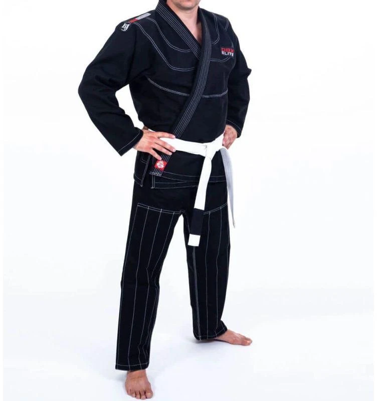 Gi BJJ treniruočių - Juodas DBX ELITE A0 + A0 diržas