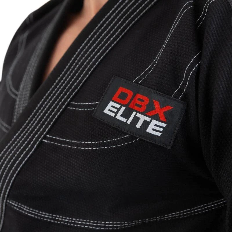 Gi BJJ treniruočių - Juodas DBX ELITE A0 + A0 diržas