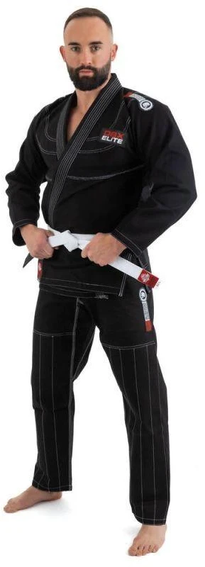 Gi BJJ treniruočių - Juodas DBX ELITE A0 + A0 diržas