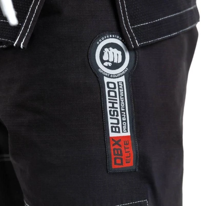 Gi BJJ treniruočių - Juodas DBX ELITE A0 + A0 diržas