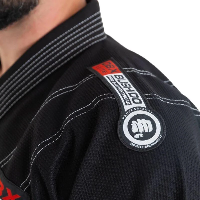 Gi BJJ treniruočių - Juodas DBX ELITE A0 + A0 diržas