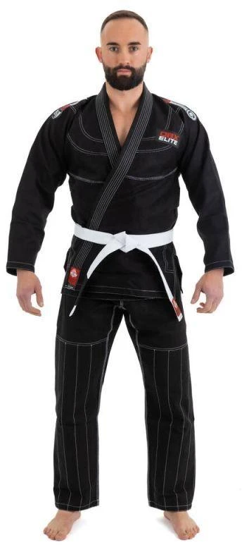 Gi BJJ treniruočių - Juodas DBX ELITE A0 + A0 diržas