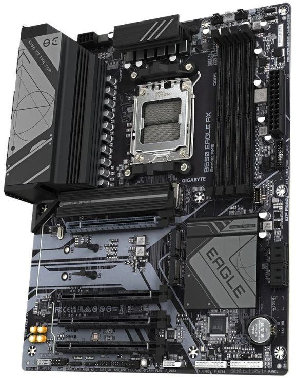 Ausinės GIGABYTE B650 EAGLE AX pagrindinė plokštė
