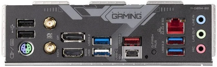 Pagrindinė plokštė GIGABYTE B650 GAMING X AX V2 AM5 4xDDR5 4xSATA 3xM.2