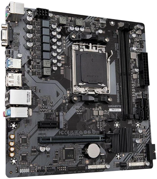 Ausinės GIGABYTE B650M S2H pagrindinė plokštė