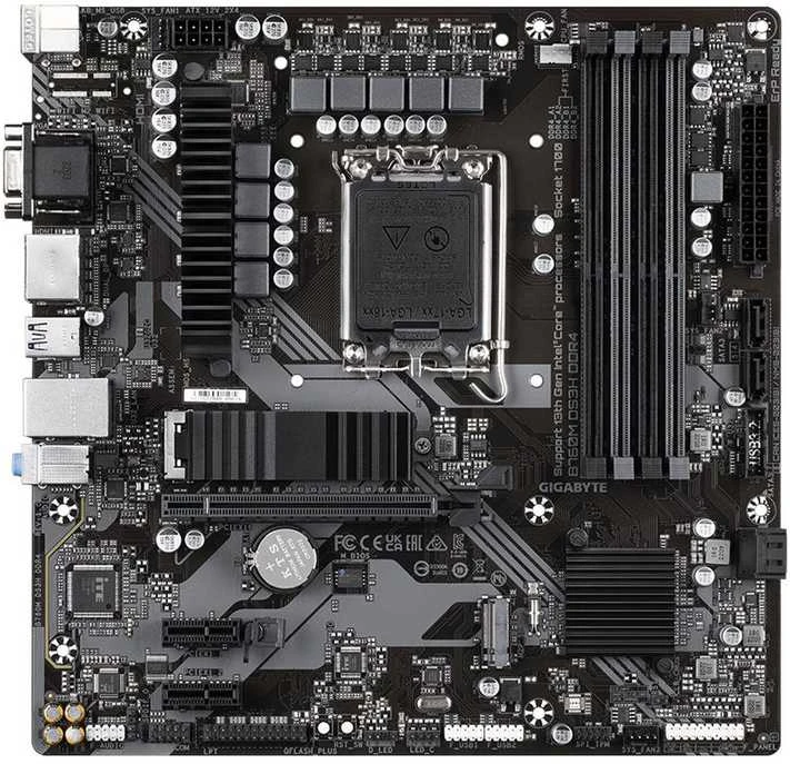 Pagrindinė plokštė „Gigabyte B760M D3HP DDR4“ | Procesorių šeima „Intel“ | Procesoriaus lizdas LGA1700 | DDR4 | Palaikomos standžiojo disko sąsajos M.2, SATA | SATA jungčių skaičius: 4