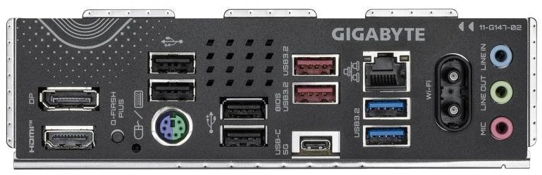 Pagrindinė plokštė Gigabyte B850 EAGLE WIFI6E | Procesorių šeima AMD | Procesoriaus lizdas AM5 | DDR5 | Palaikomos standžiojo disko sąsajos SATA, M.2 | SATA jungčių skaičius 4
