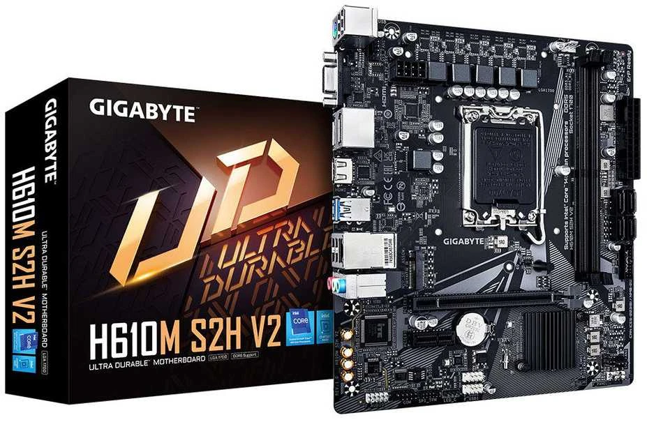 Pagrindinė plokštė GIGABYTE H610M S2H V2