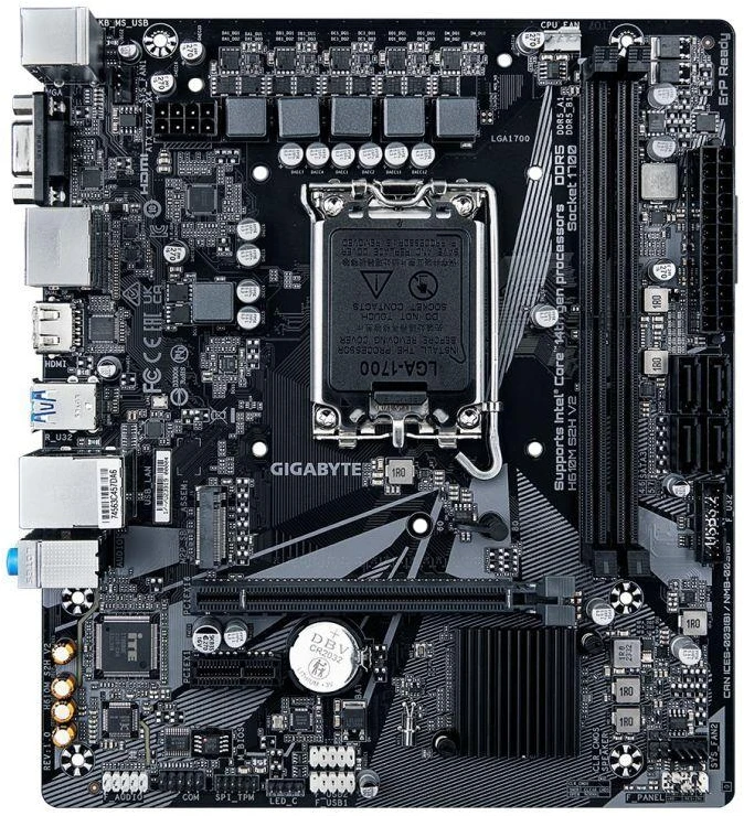 Gigabyte H610M S2H V2 pagrindinė plokštė