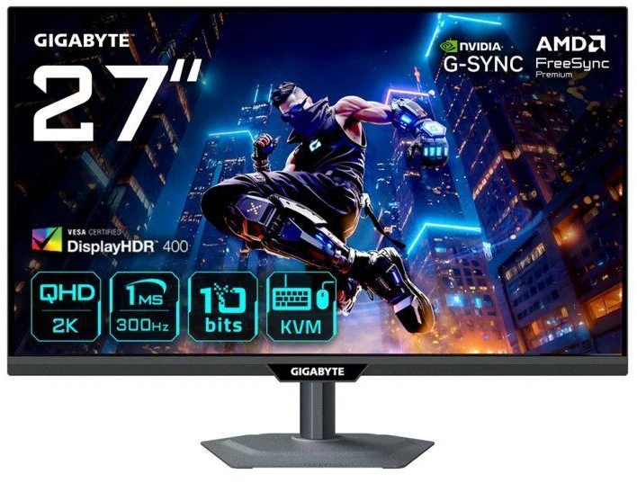 GIGABYTE LED monitorius 27" M27Q3 300Hz (320Hz O/C)