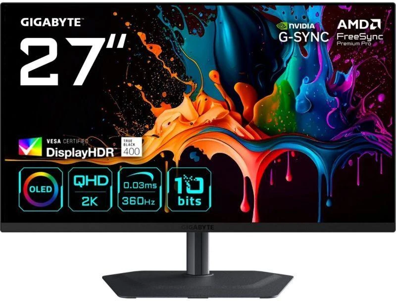 GIGABYTE OLED monitorius 27" MO27Q3 360Hz
