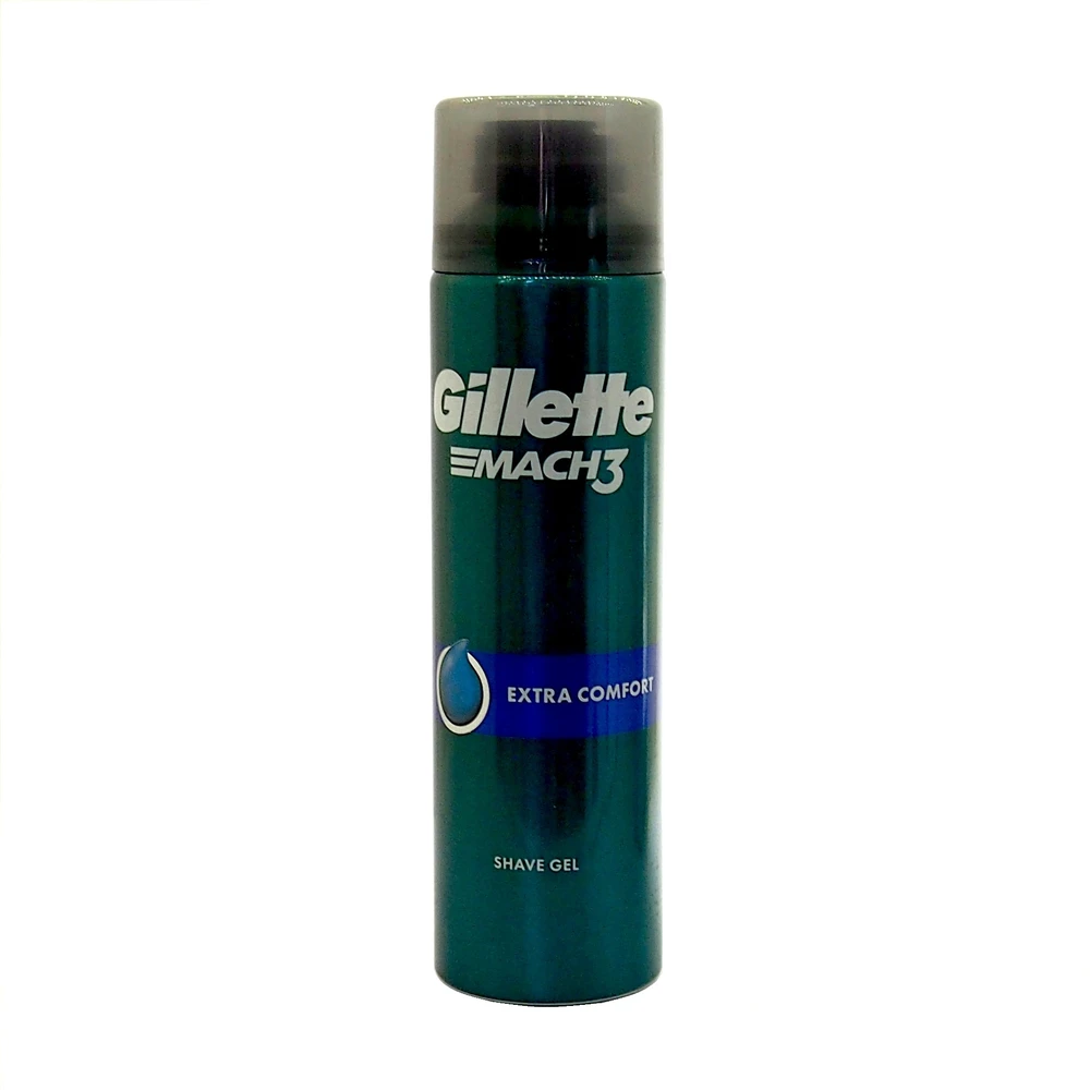 Gillette Mach3 Sensitive skutimosi želė 3 x 200 ml
