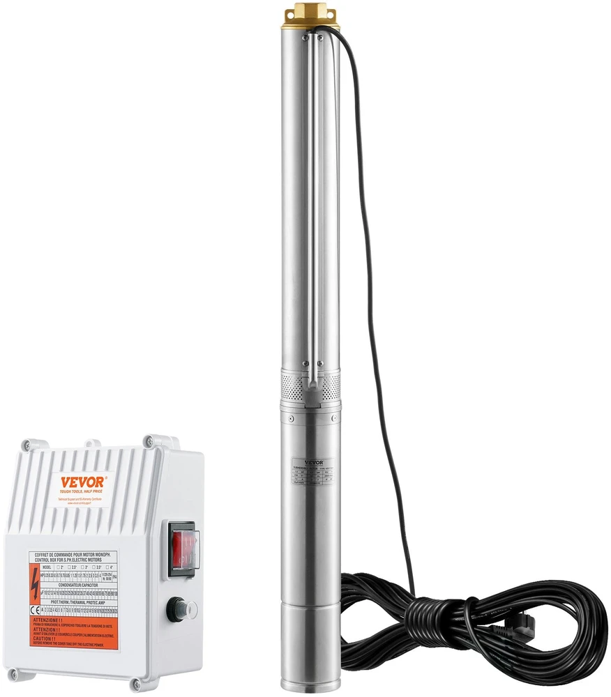VEVOR Giluminis panardinamasis siurblys 1500W 108m