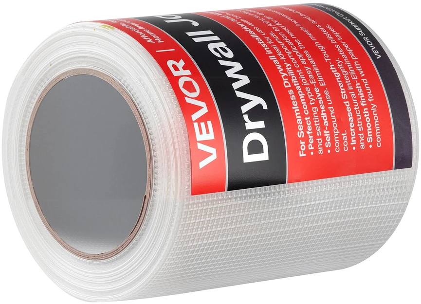 VEVOR 12 ritinėlių saviklijuojančios stiklo audinio tinko juostos