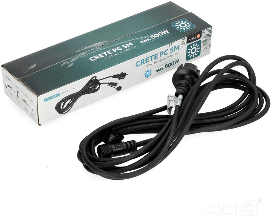 Girliandos CRETE maitinimo kabelis, 5m