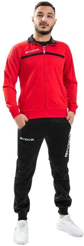 Givova Tuta Givova One M TT012 1210 trenerka raudona/juoda
