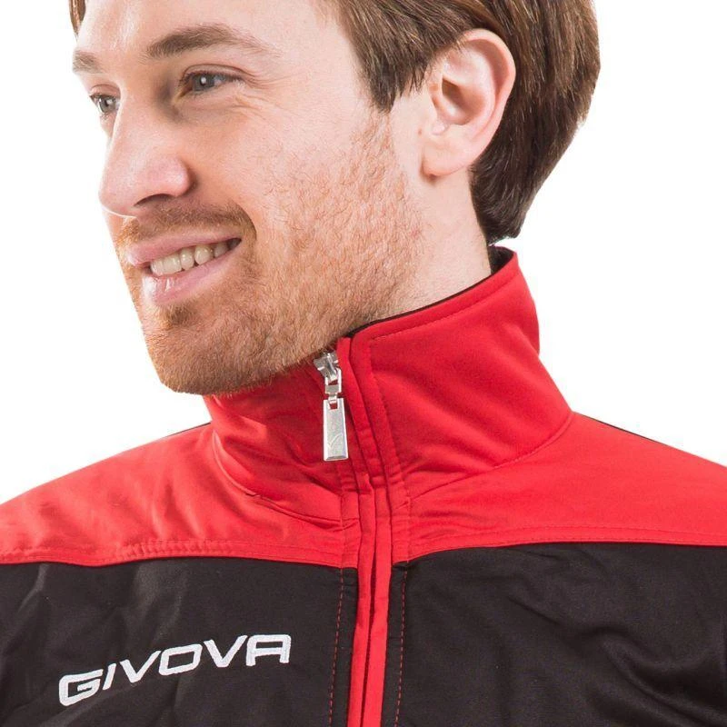 Givova Tuta Visa TR018 1210 sportinis kostiumas Raudona/Juoda
