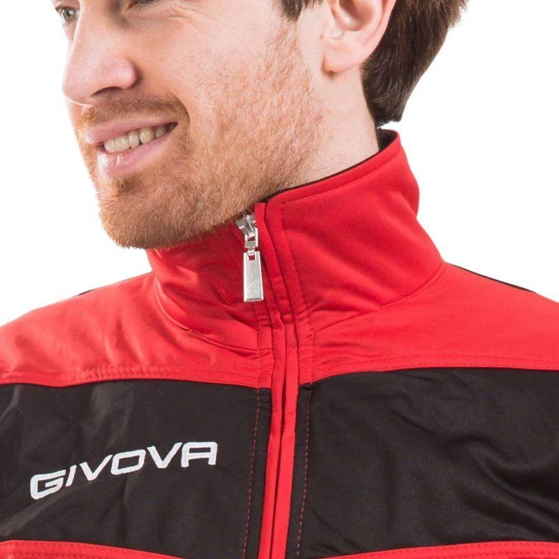 Givova Tuta Visa TR018 1210 sportinis kostiumas Raudona/Juoda
