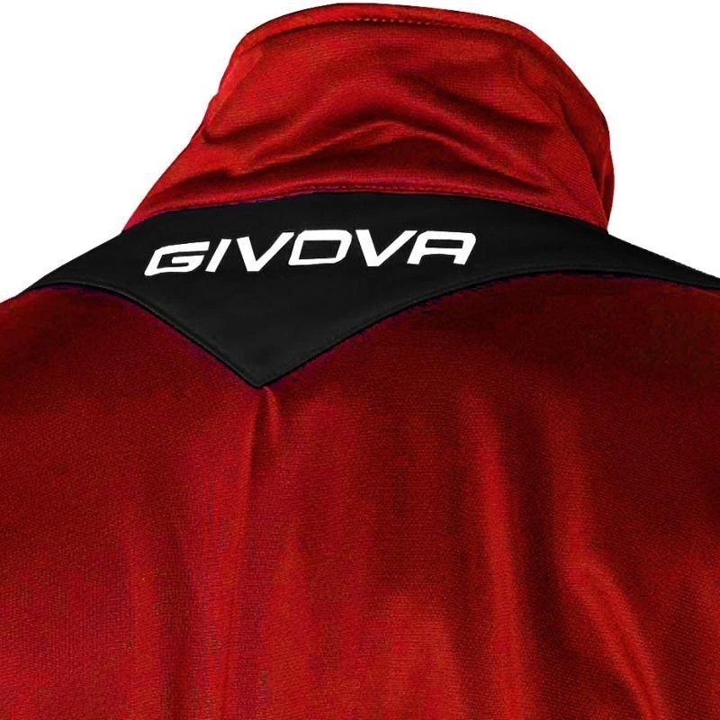 Givova Tuta Visa TR018 1210 sportinis kostiumas Raudona/Juoda