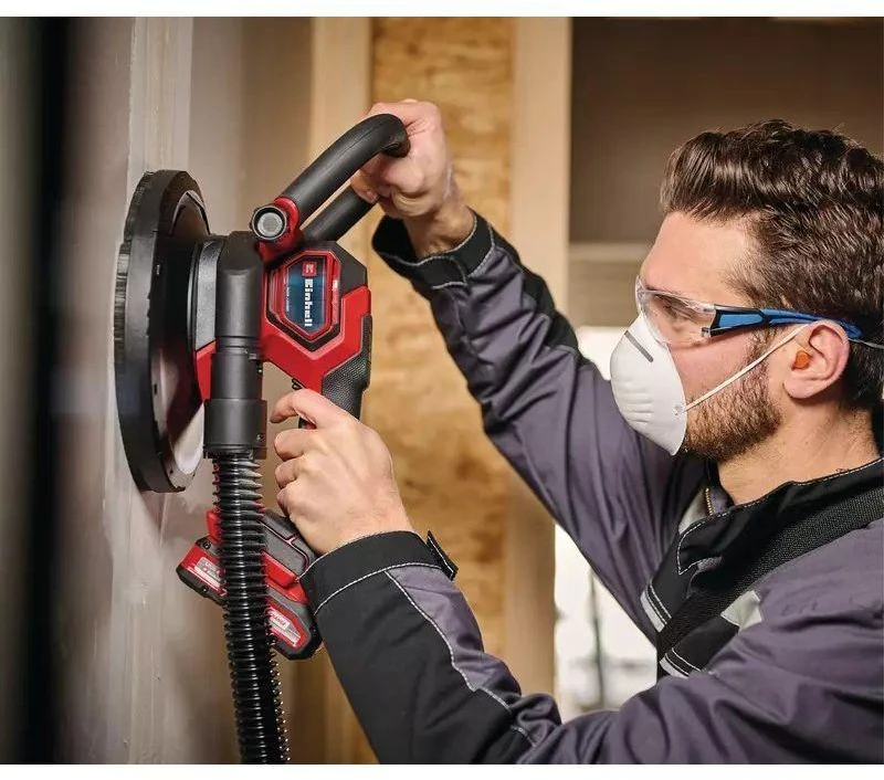 Einhell TP-DWS 18/225 Li BL Floor sander 1200 RPM Juodas, Raudona