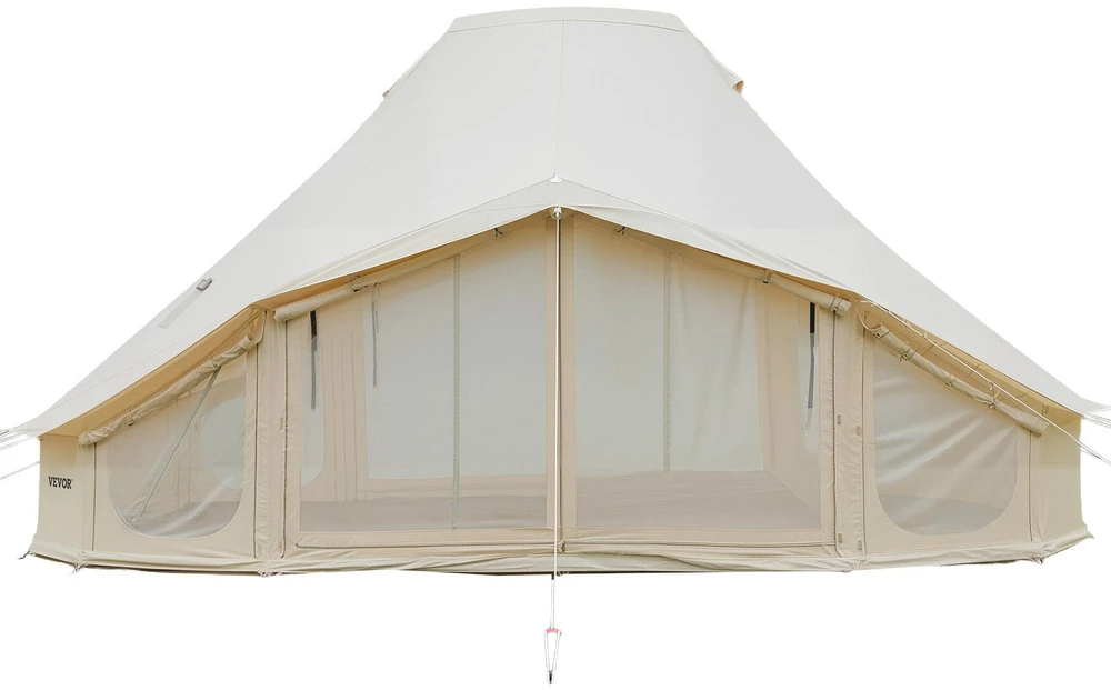 Glampingo palapinė VEVOR ZJXYMGBDWZ-6M, 6 x 4 x 3.1 m