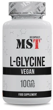 Glicino kapsulės MST 60 kapsulių, 1000 mg