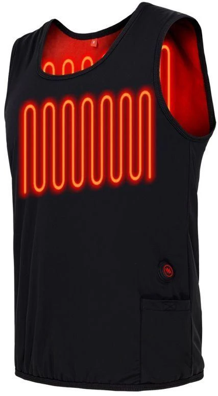 GVI Glovii GV2XL žiemos sporto šakų kūno apsaugos priemonė Heated vest Slidinėjimas, Snieglenčių sportas Unisekso stiliaus Poliesteris Juoda