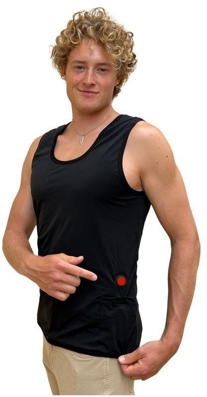 GVI Glovii GV2XL žiemos sporto šakų kūno apsaugos priemonė Heated vest Slidinėjimas, Snieglenčių sportas Unisekso stiliaus Poliesteris Juoda