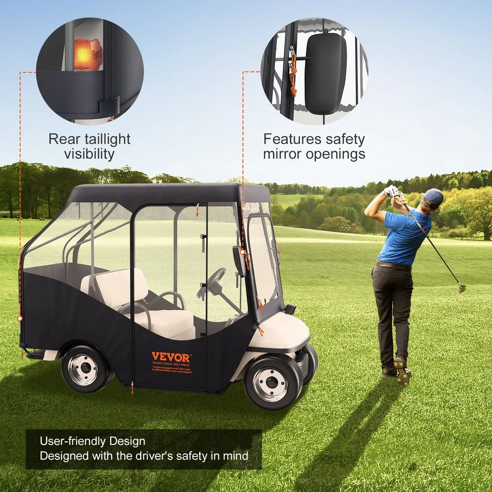 VEVOR Keturių vietų golfų vežimėlių dangtis