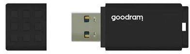 Pendrive Goodram USB 3.2 laikiklis 256 GB juodas