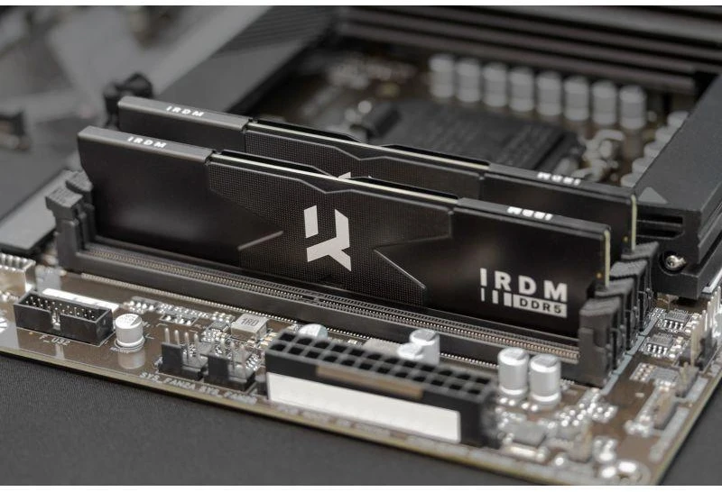 GOODRAM IR-6000D564L30/64GDC DDR5 64GB 6000MHz 30-36-36-76 DUAL CHANNEL KIT IRDM Juodas V Sidabrinis