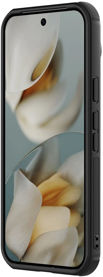 Nillkin Super Frosted PRO Magnetic Back dėklas skirtas Google Pixel 10/10 Pro juodos spalvos