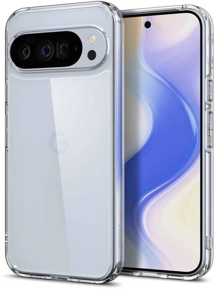 Dėklas Spigen Ultra Hybrid Google Pixel 10 Pro XL crystal clear