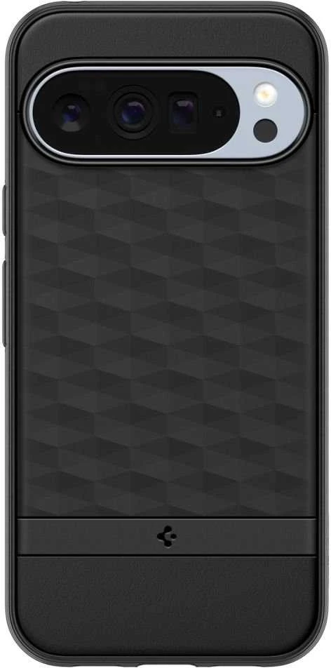 „Spigen Parallax Mag MagSafe“ dėklas, skirtas „Google Pixel 10 Pro XL“ – matinis juodas