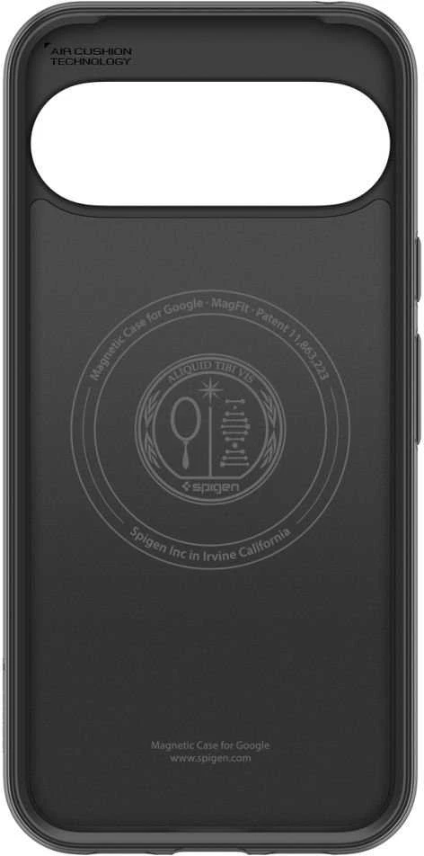„Spigen Parallax Mag MagSafe“ dėklas, skirtas „Google Pixel 10 Pro XL“ – matinis juodas